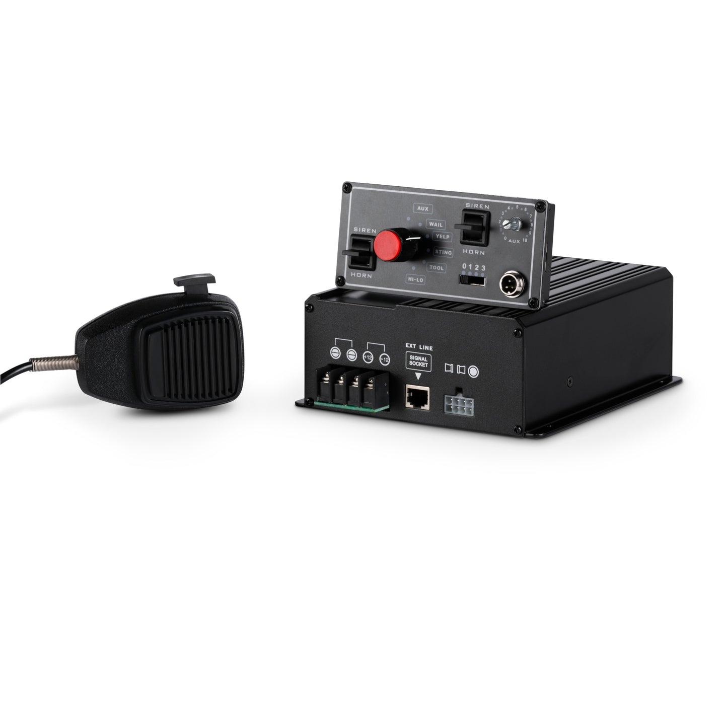 200 Watt Emergency Vehicle Dual Tone Police Siren Dual Speaker