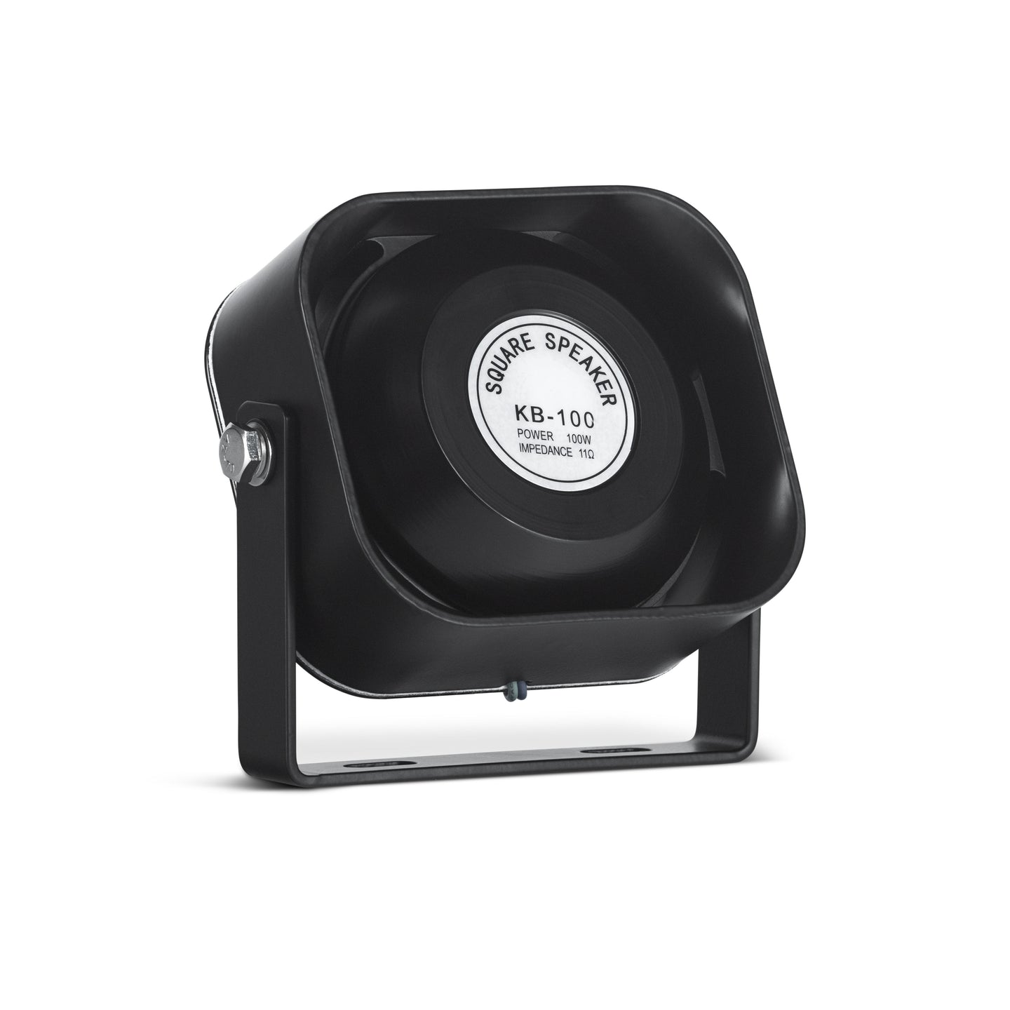 100-Watt Emergency Vehicle Speaker Black